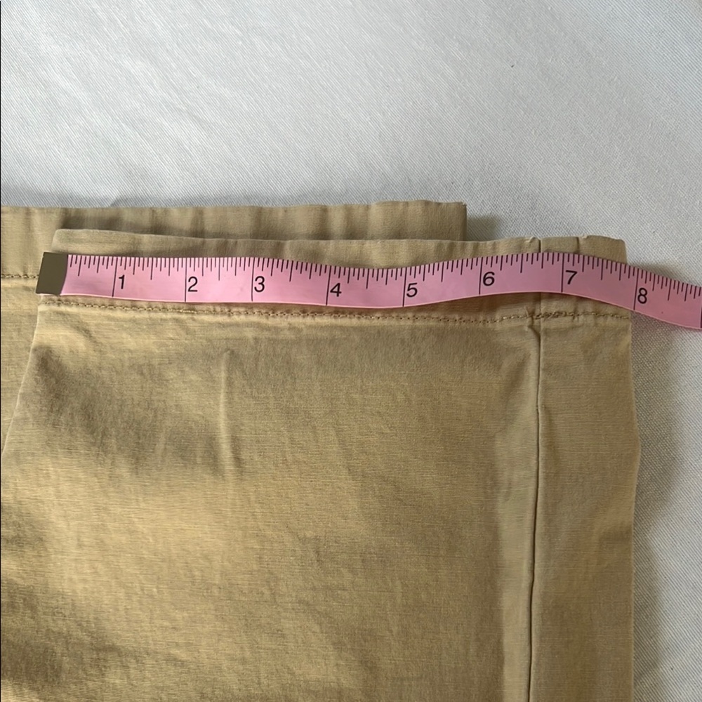 L.L. Bean Petite Tan Cotton Twill Lightweight Pants - Picture 2 of 10